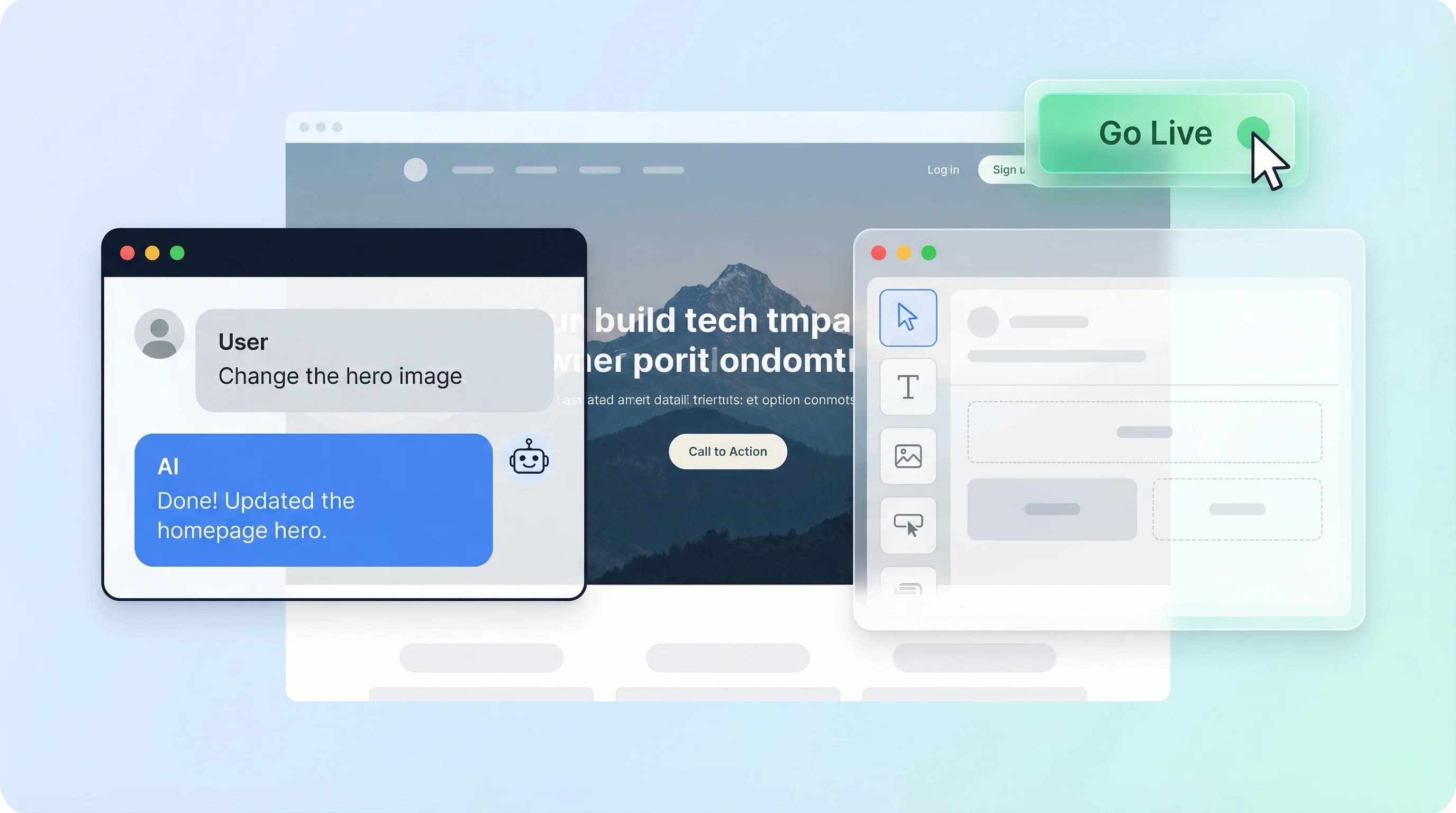 Edit & go live